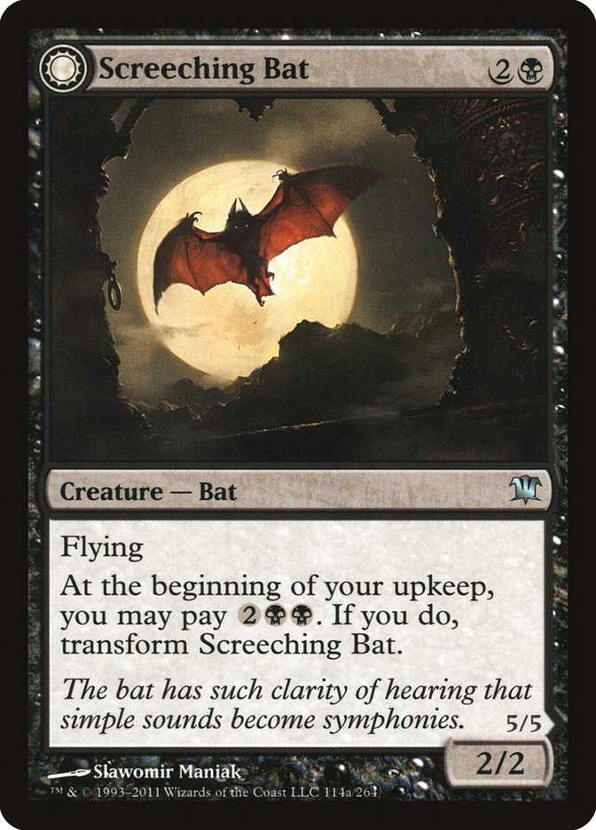 Screeching Bat // Stalking Vampire [Innistrad] | Gamer Loot