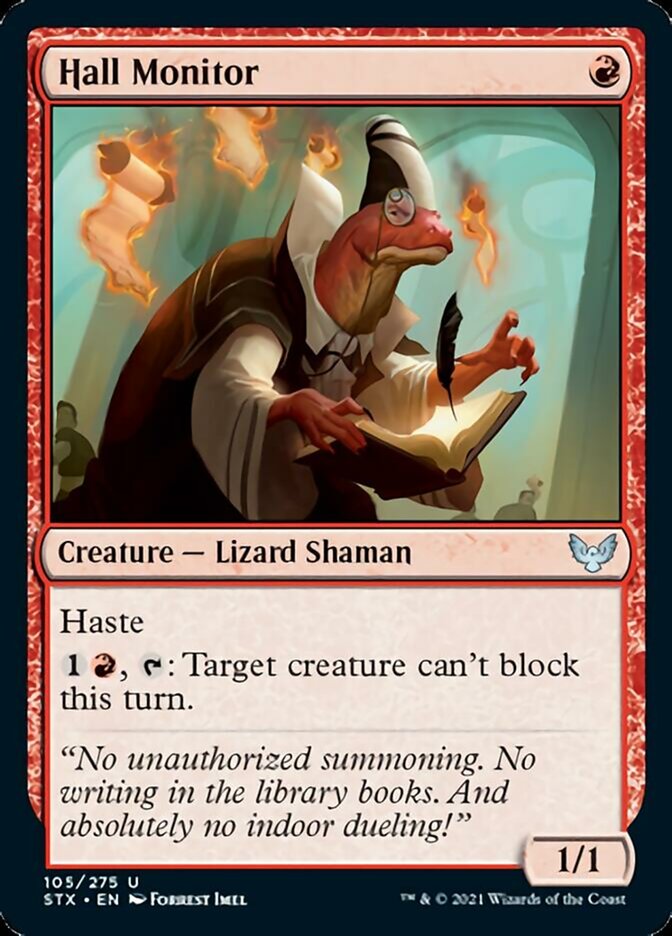 Hall Monitor [Strixhaven: School of Mages] | Gamer Loot