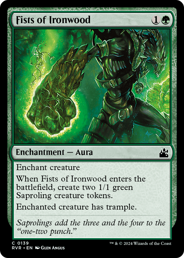 Fists of Ironwood [Ravnica Remastered] | Gamer Loot