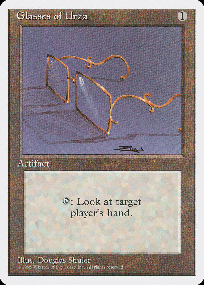 Glasses of Urza [Fourth Edition] | Gamer Loot