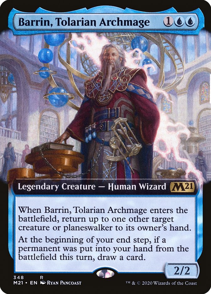 Barrin, Tolarian Archmage (Extended) [Core Set 2021] | Gamer Loot