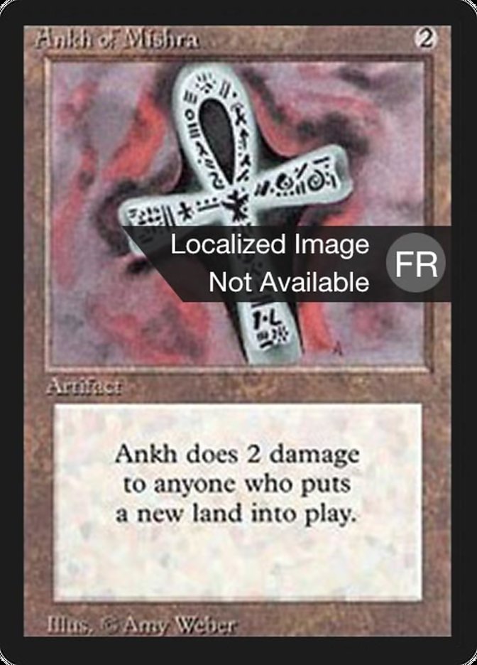 Ankh of Mishra [Foreign Black Border] | Gamer Loot