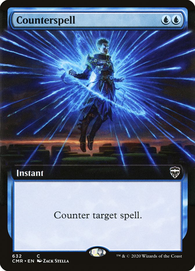 Counterspell (Extended) [Commander Legends] | Gamer Loot