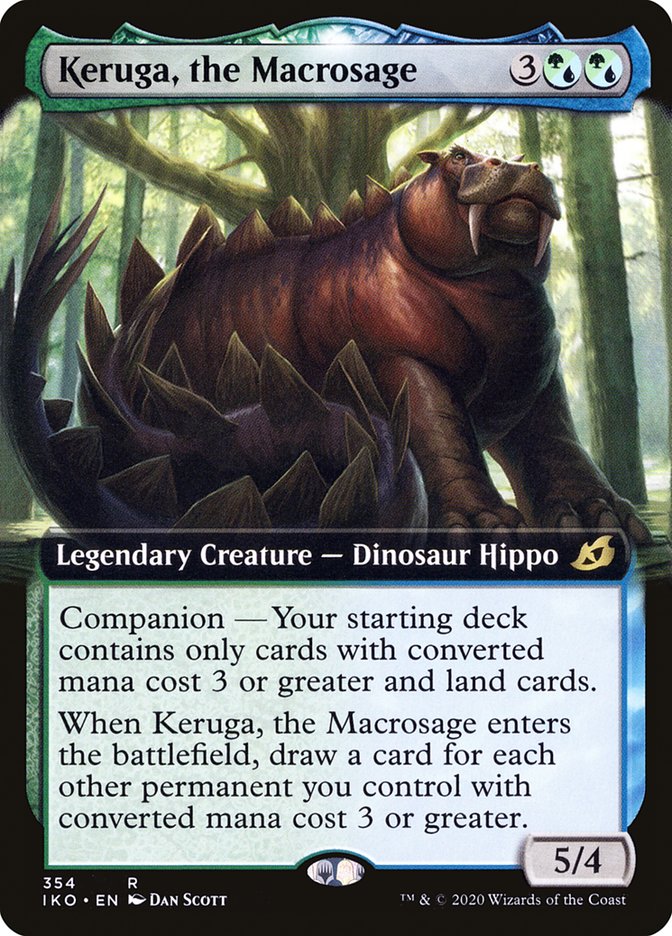 Keruga, the Macrosage (Extended Art) [Ikoria: Lair of Behemoths] | Gamer Loot