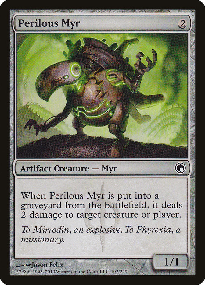 Perilous Myr [Scars of Mirrodin] | Gamer Loot