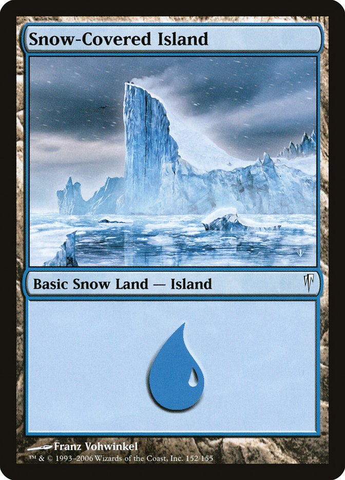 Snow-Covered Island [Coldsnap] | Gamer Loot