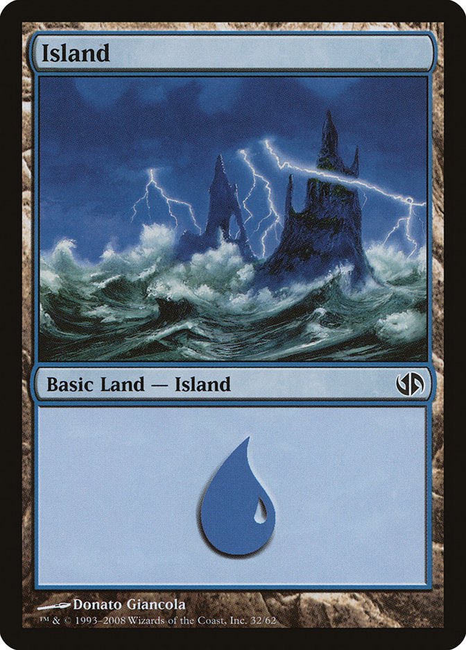 Island (32) [Duel Decks: Jace vs. Chandra] | Gamer Loot