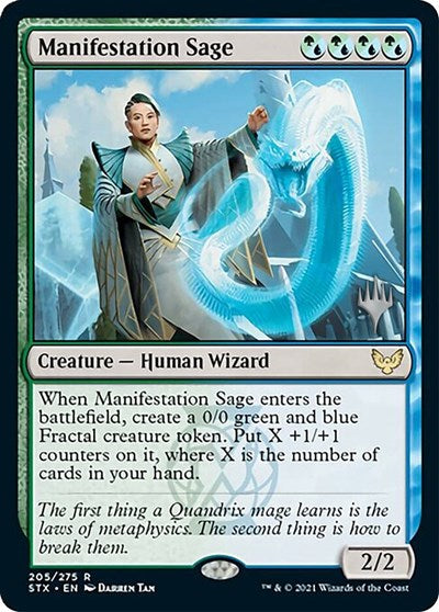 Manifestation Sage (Promo Pack) [Strixhaven: School of Mages Promos] | Gamer Loot