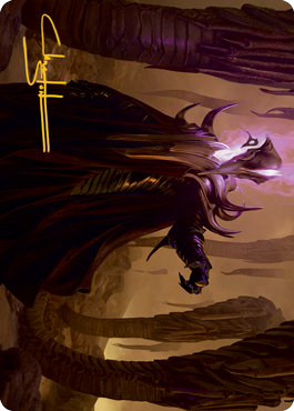 Extus, Oriq Overlord Art Card (Gold-Stamped Signature) [Strixhaven: School of Mages Art Series] | Gamer Loot