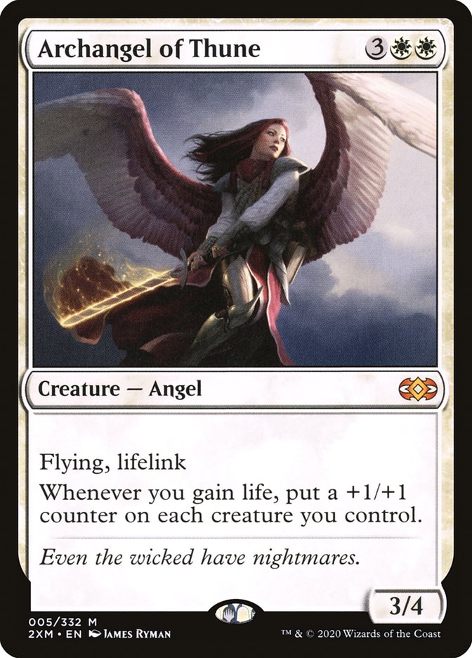 Archangel of Thune [Double Masters] | Gamer Loot