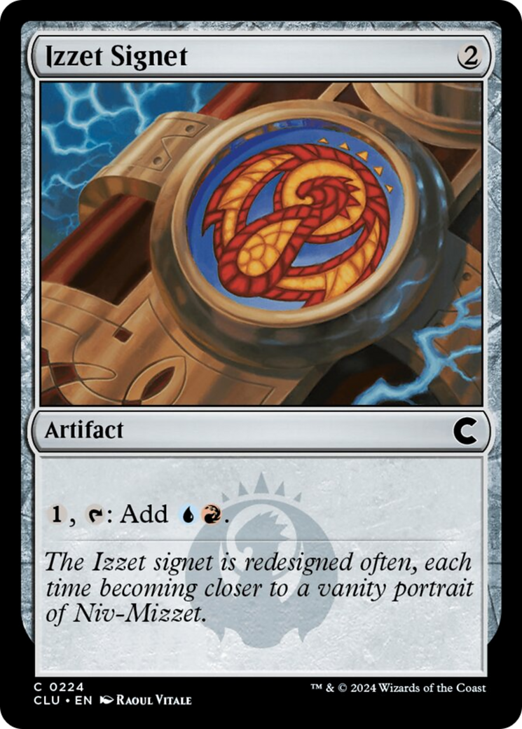 Izzet Signet [Ravnica: Clue Edition] | Gamer Loot