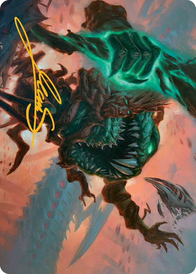 Yargle and Multani Art Card (Gold-Stamped Signature) [March of the Machine Art Series] | Gamer Loot