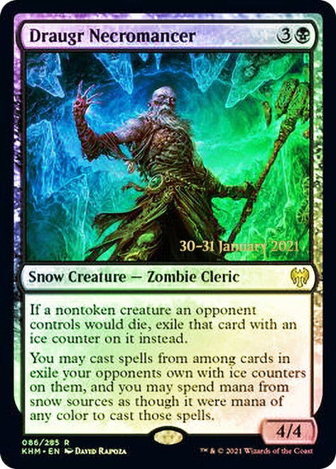 Draugr Necromancer [Kaldheim Prerelease Promos] | Gamer Loot