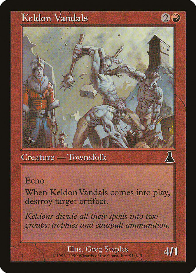 Keldon Vandals [Urza's Destiny] | Gamer Loot