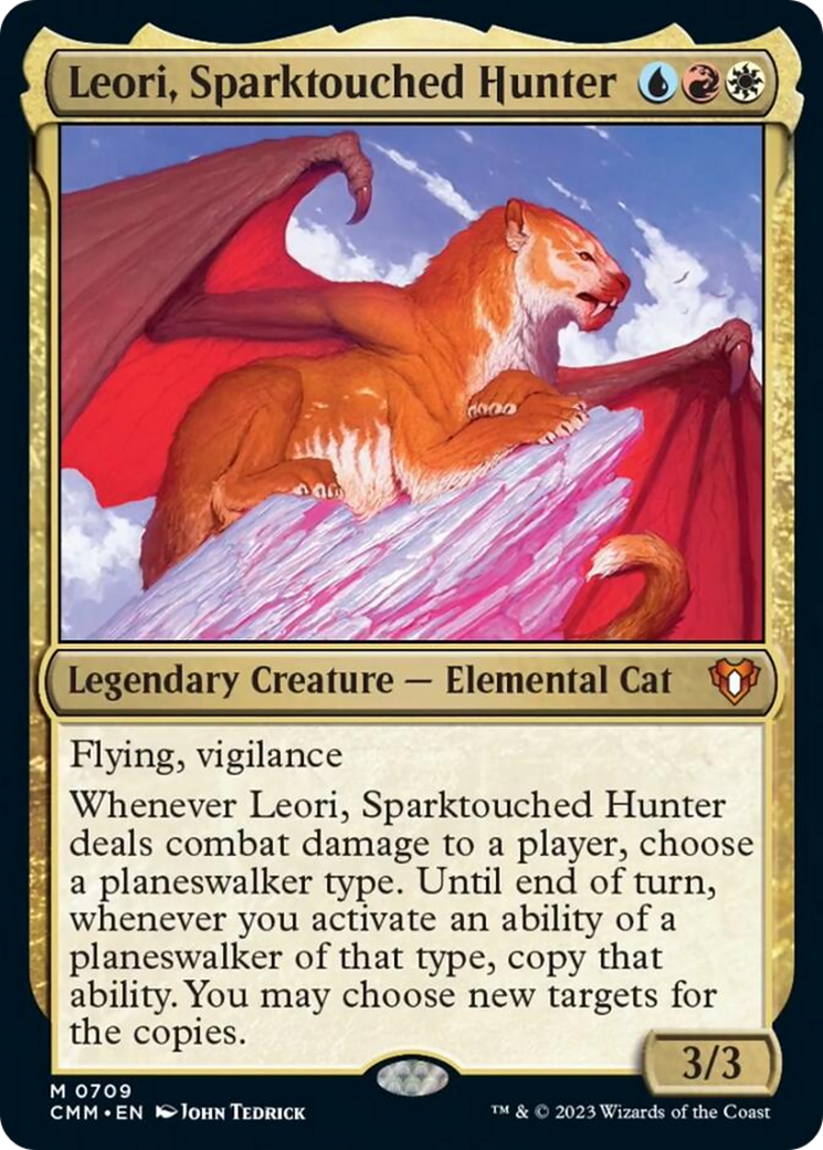 Leori, Sparktouched Hunter [Commander Masters] | Gamer Loot