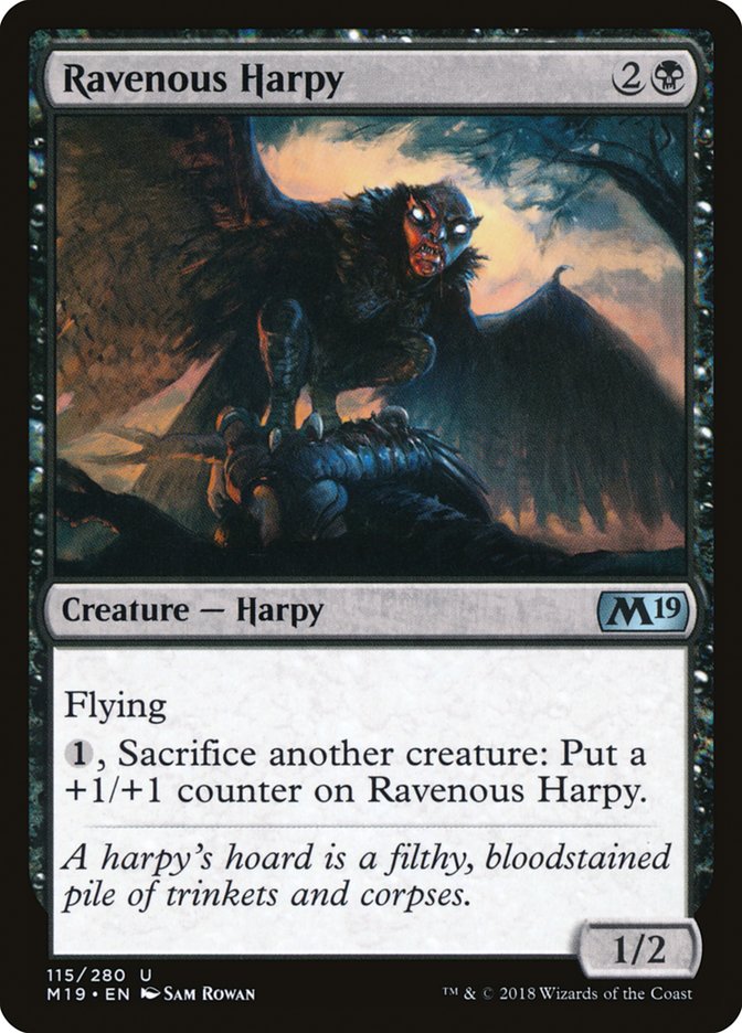 Ravenous Harpy [Core Set 2019] | Gamer Loot