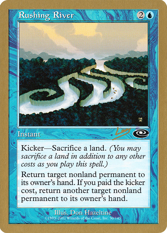 Rushing River (Raphael Levy) [World Championship Decks 2002] | Gamer Loot