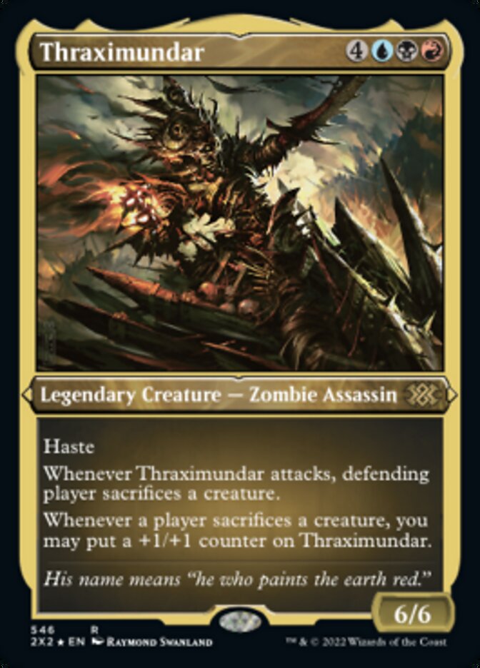 Thraximundar (Foil Etched) [Double Masters 2022] | Gamer Loot