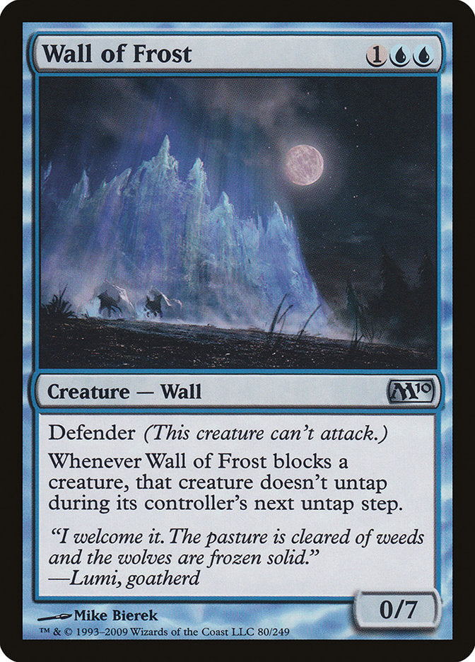 Wall of Frost [Magic 2010] | Gamer Loot
