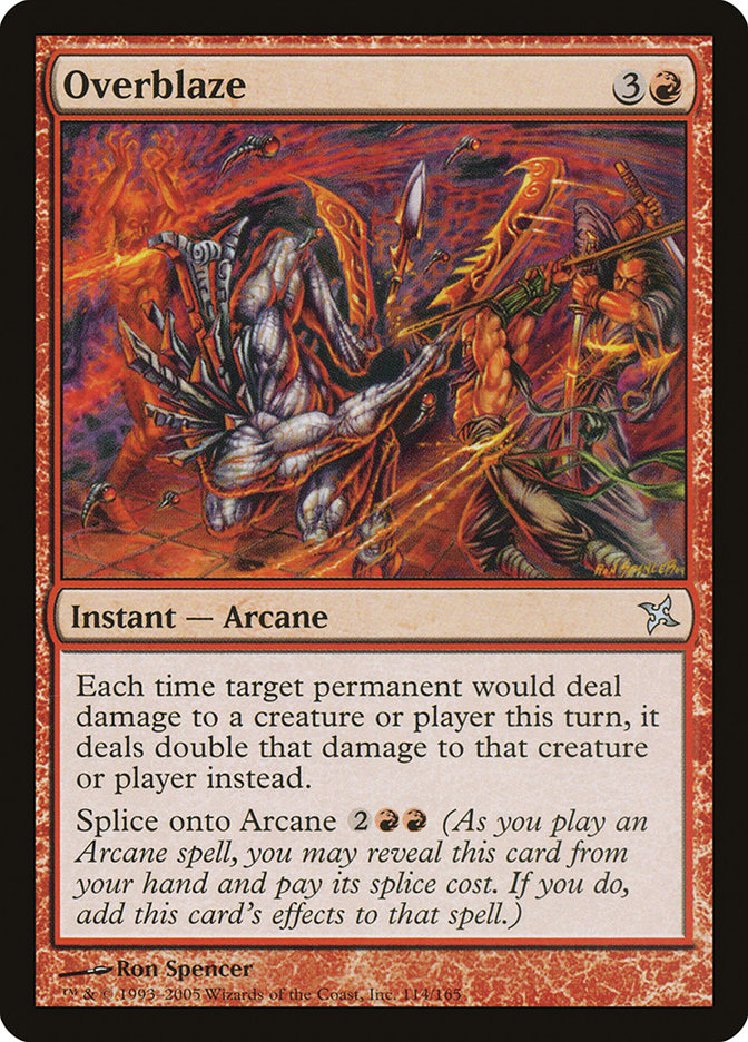 Overblaze [Betrayers of Kamigawa] | Gamer Loot