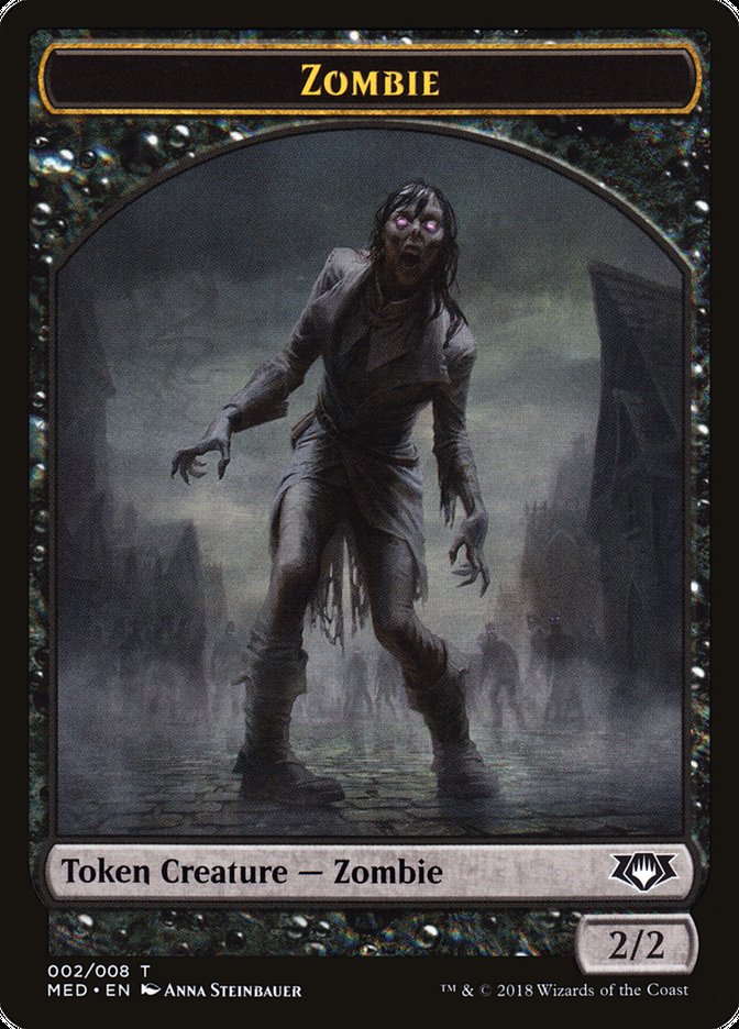 Zombie [Mythic Edition Tokens] | Gamer Loot