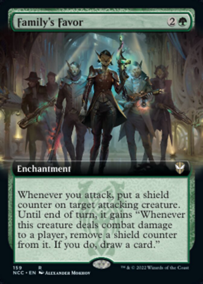 Family's Favor (Extended Art) [Streets of New Capenna Commander] | Gamer Loot
