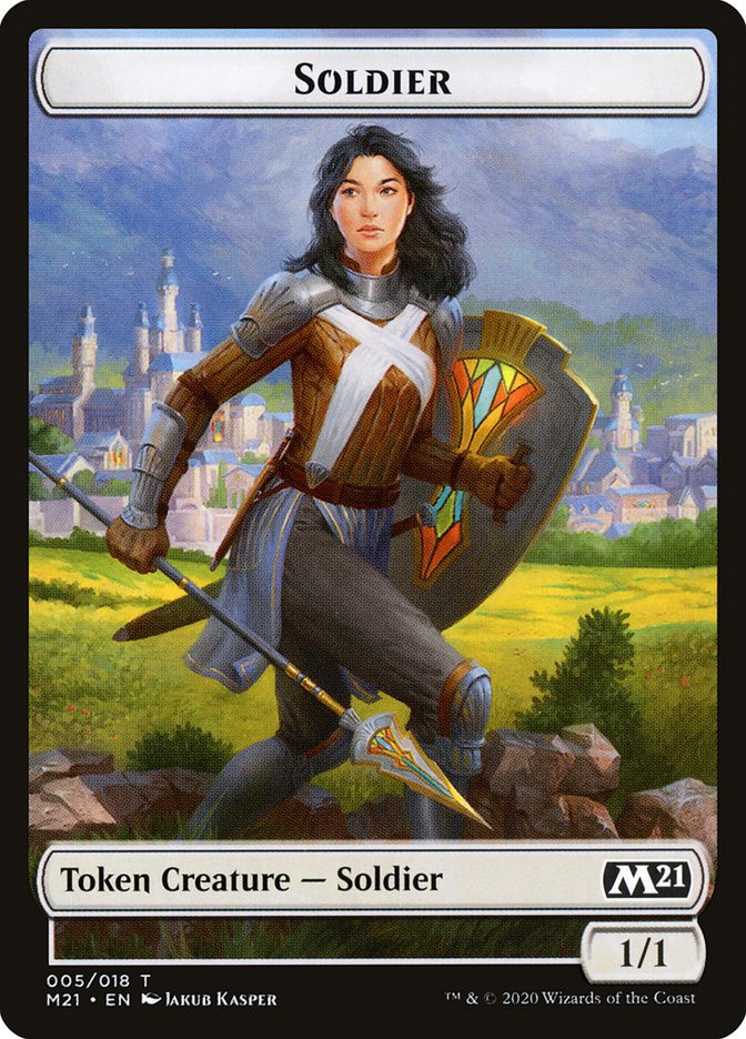 Soldier [Core Set 2021 Tokens] | Gamer Loot