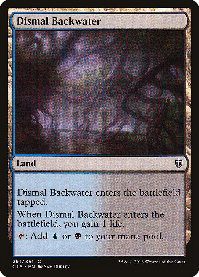 Dismal Backwater [Commander 2016] | Gamer Loot