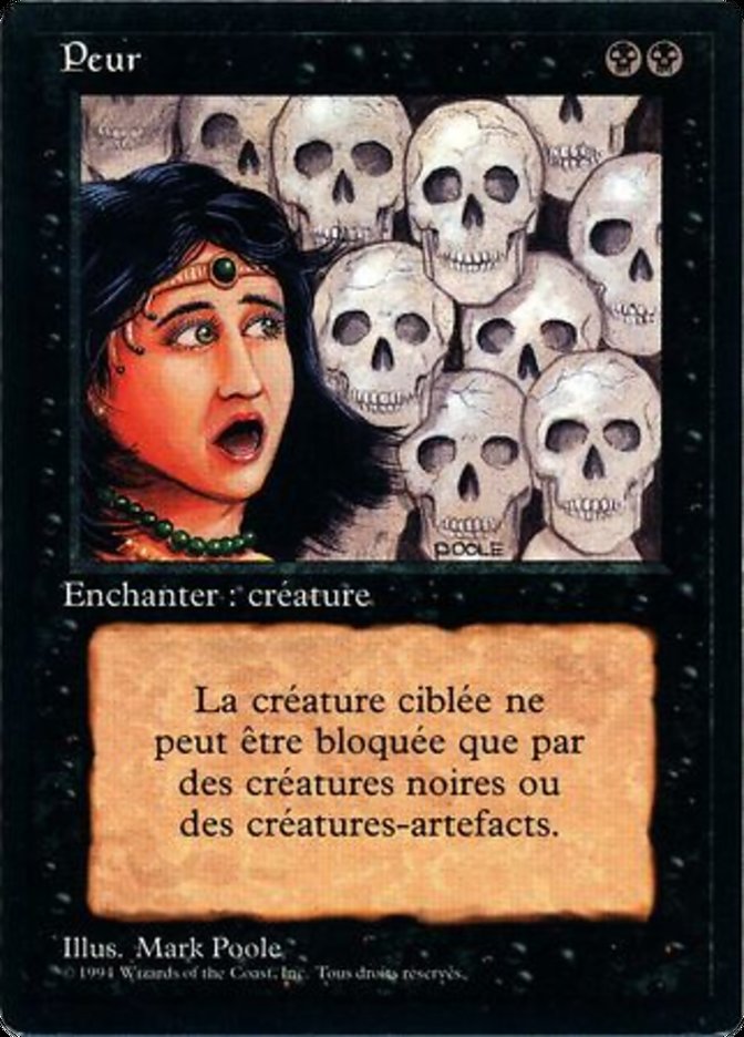 Fear [Foreign Black Border] | Gamer Loot