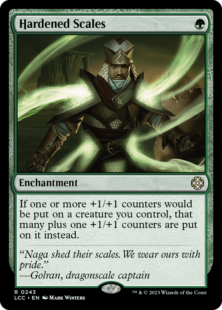 Hardened Scales [The Lost Caverns of Ixalan Commander] | Gamer Loot