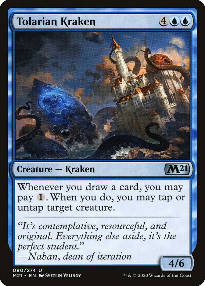 Tolarian Kraken [Core Set 2021] | Gamer Loot