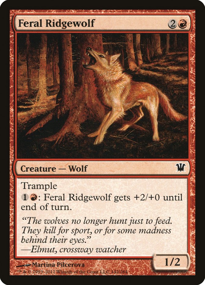 Feral Ridgewolf [Innistrad] | Gamer Loot