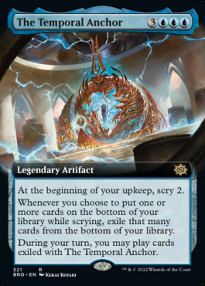 The Temporal Anchor (Extended Art) [The Brothers' War] | Gamer Loot