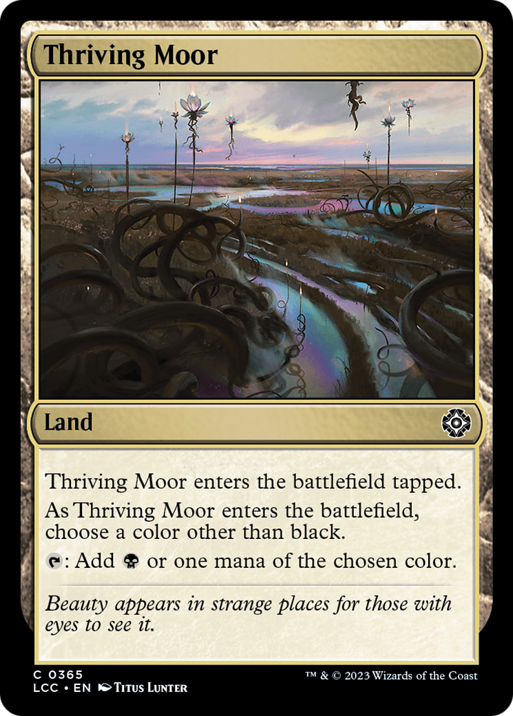 Thriving Moor [The Lost Caverns of Ixalan Commander] | Gamer Loot