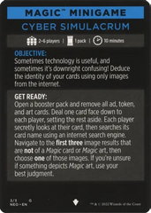 Cyber Simulacrum (Magic Minigame) [Kamigawa: Neon Dynasty Minigame] | Gamer Loot