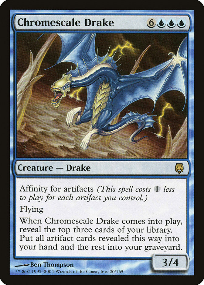 Chromescale Drake [Darksteel] | Gamer Loot