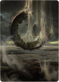 Wasteland Art Card [Zendikar Rising Art Series] | Gamer Loot