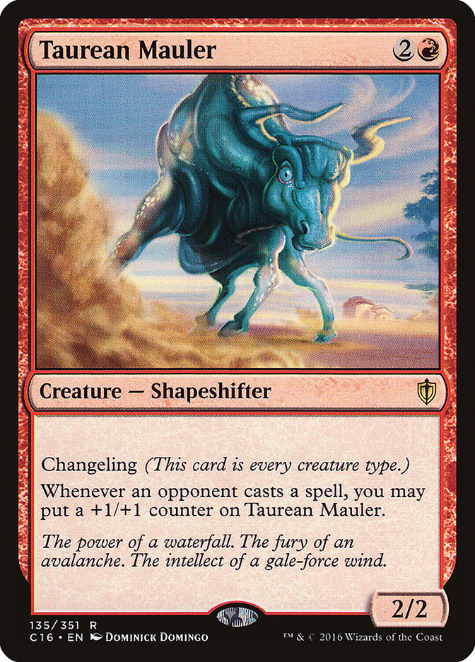 Taurean Mauler [Commander 2016] | Gamer Loot