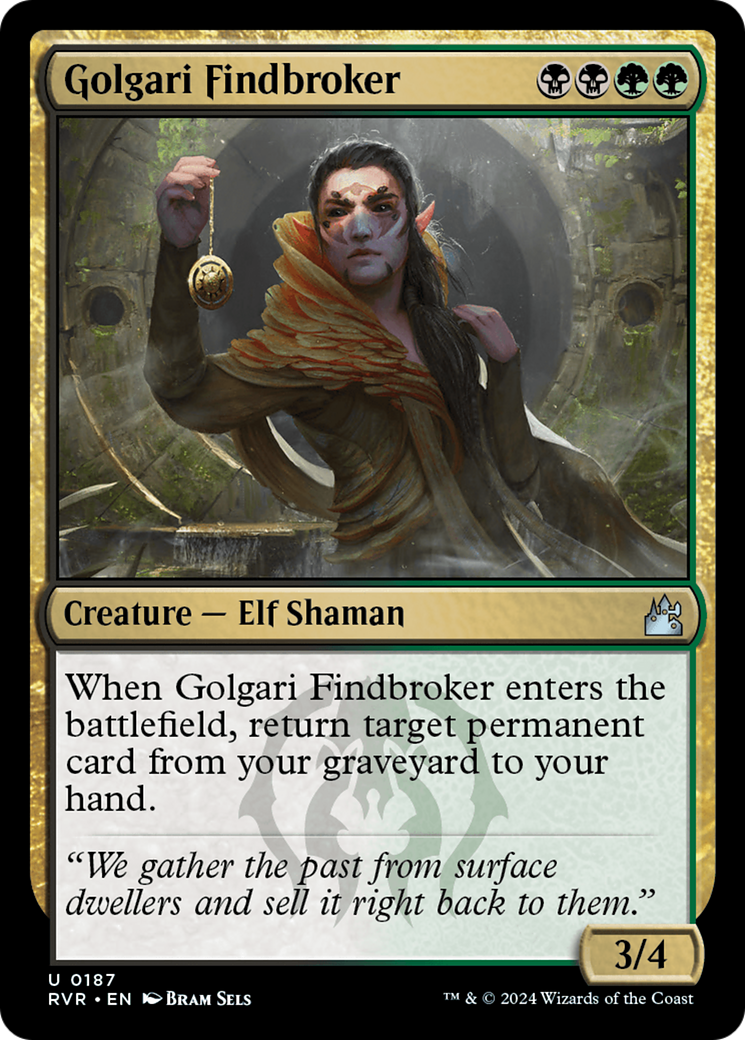 Golgari Findbroker [Ravnica Remastered] | Gamer Loot