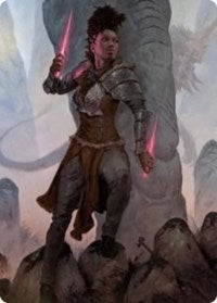 Kaya the Inexorable Art Card [Kaldheim: Art Series] | Gamer Loot