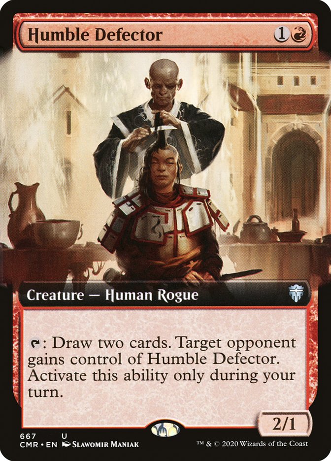 Humble Defector (Extended) [Commander Legends] | Gamer Loot