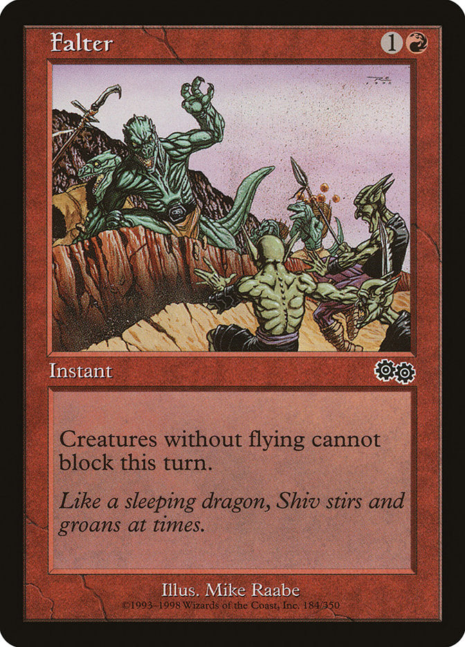 Falter [Urza's Saga] | Gamer Loot