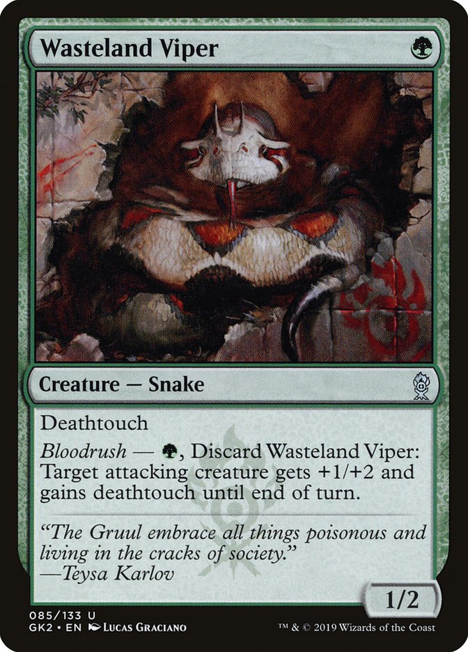 Wasteland Viper [Ravnica Allegiance Guild Kit] | Gamer Loot