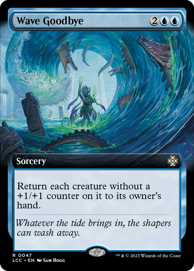 Wave Goodbye (Extended Art) [The Lost Caverns of Ixalan Commander] | Gamer Loot