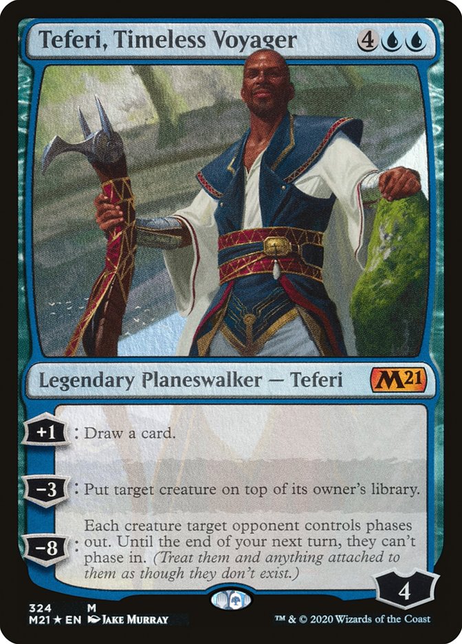 Teferi, Timeless Voyager [Core Set 2021] | Gamer Loot