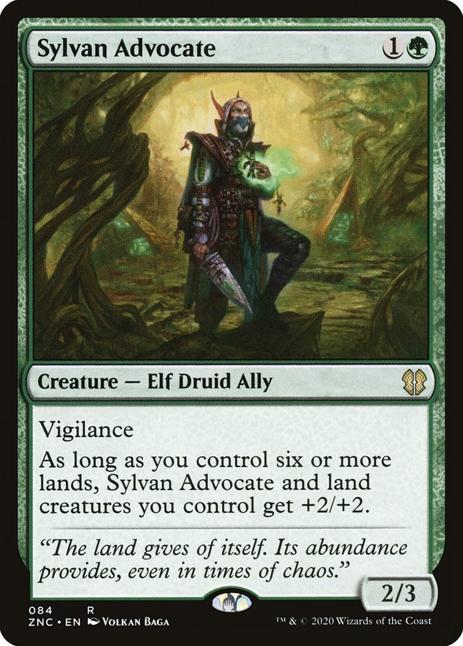 Sylvan Advocate [Zendikar Rising Commander] | Gamer Loot