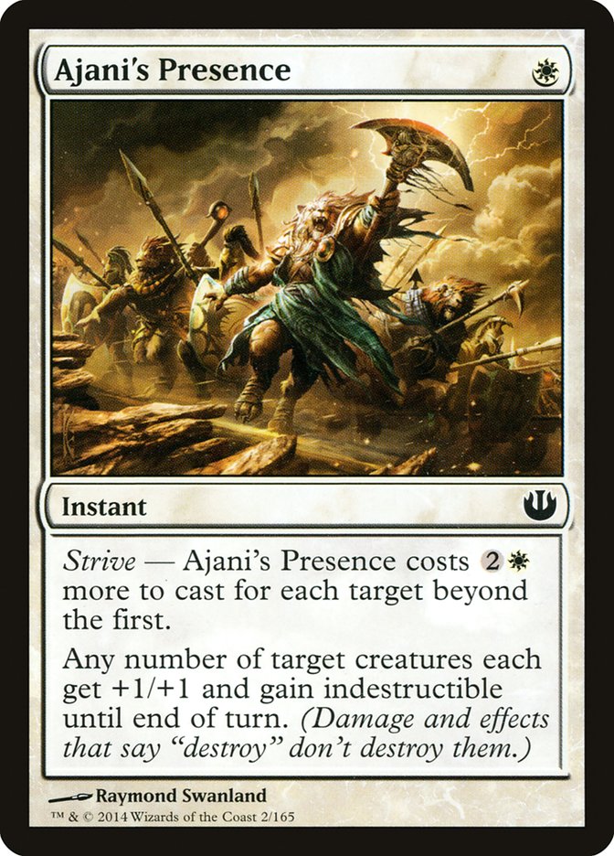 Ajani's Presence [Journey into Nyx] | Gamer Loot