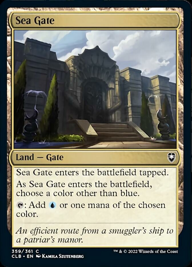 Sea Gate [Commander Legends: Battle for Baldur's Gate] | Gamer Loot