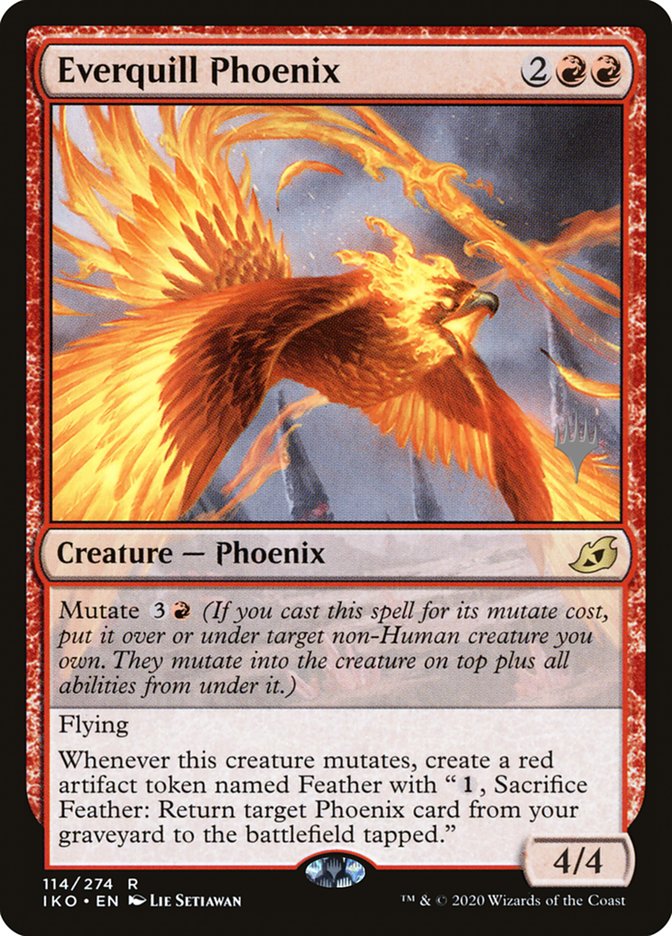 Everquill Phoenix (Promo Pack) [Ikoria: Lair of Behemoths Promos] | Gamer Loot