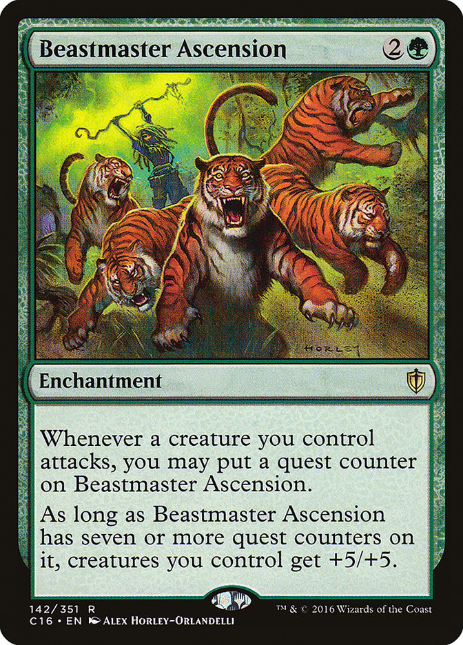 Beastmaster Ascension [Commander 2016] | Gamer Loot